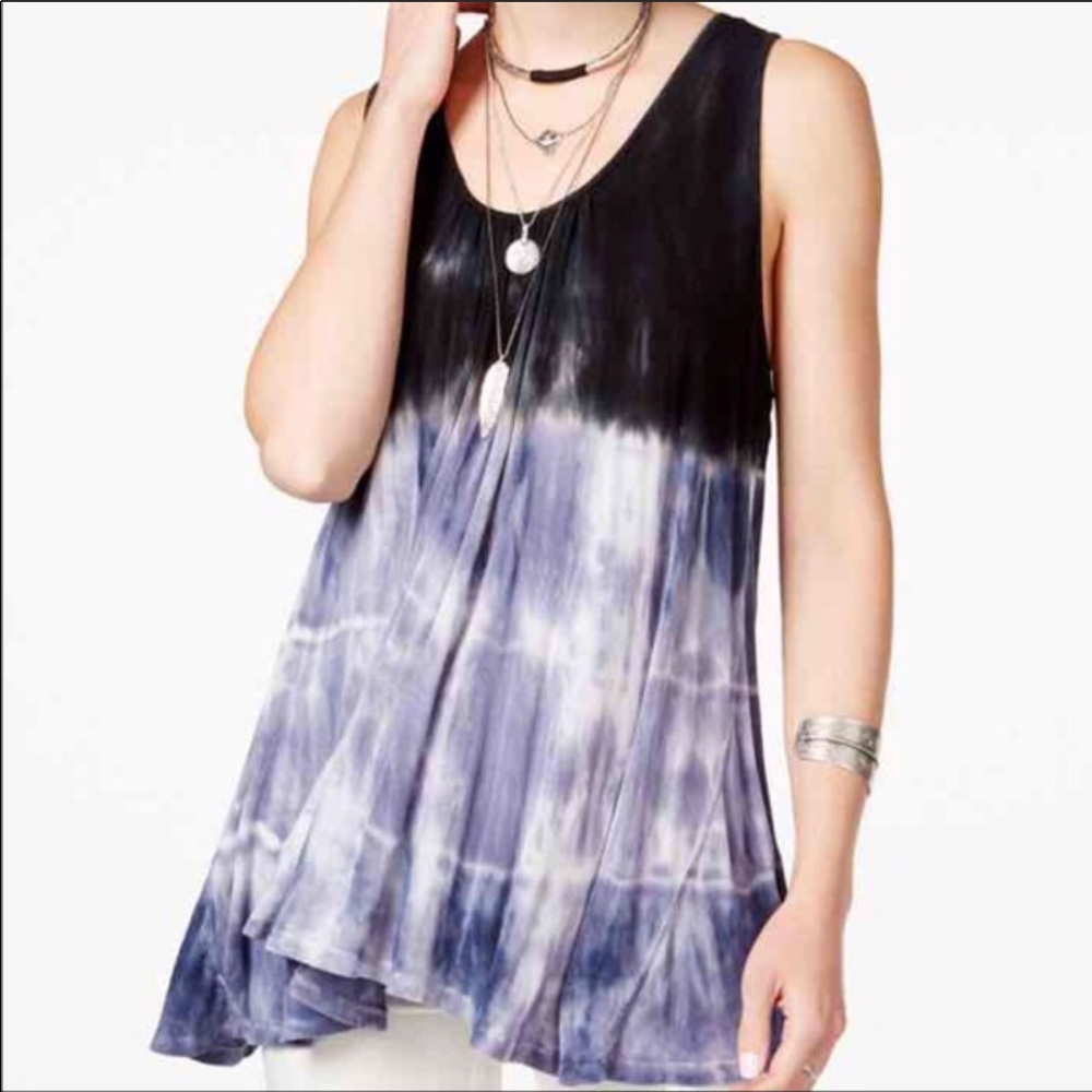 Free People Tie-dyed Tank Top XS